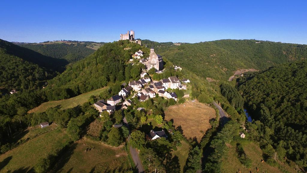 Vvf Aveyron Najac Otel Dış mekan fotoğraf